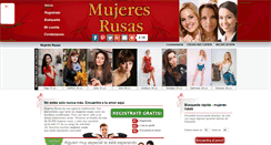 Desktop Screenshot of mujeresrusas.org